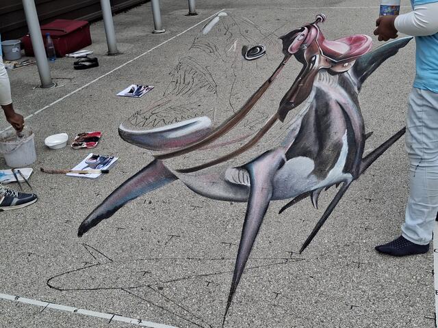 3D Kunst Limnesh Agustine und Jincy Babu aus Indien (in Arbeit)