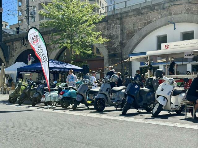 Gelungenes Vespatreffen von Vesparol. | Foto: Vesparol