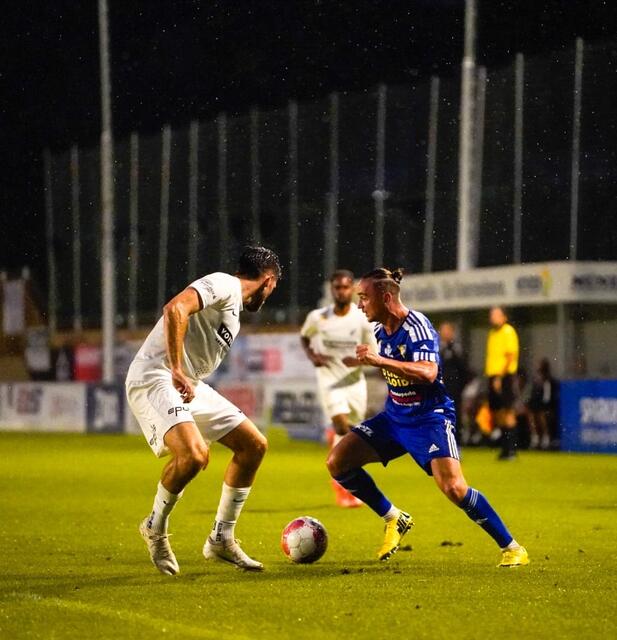 Regen in Voitsberg, aber der ASK Voitsberg ließ sich gegen Lafnitz nicht beirren und siegte 4:1. | Foto: ASK Voitsberg/Reinprecht