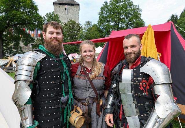 Christoph , Tiana und Silas.