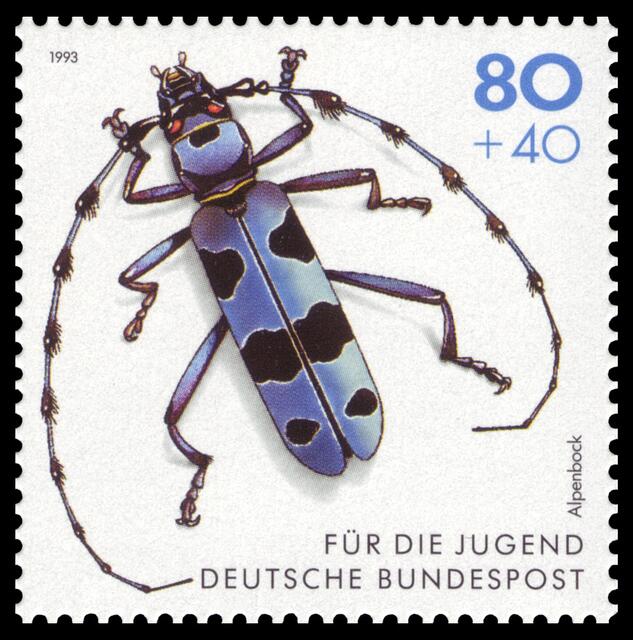 Briefmarke aus Deutschland . Aus Wikipedia