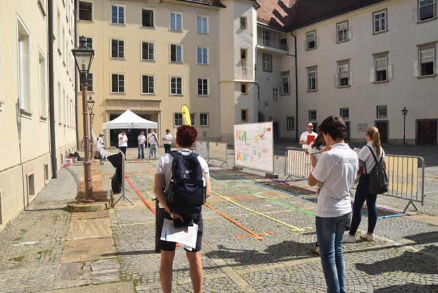 Eine Station fand in der Grazer Burg statt. | Foto: Österreichisches Rotes Kreuz Lungau