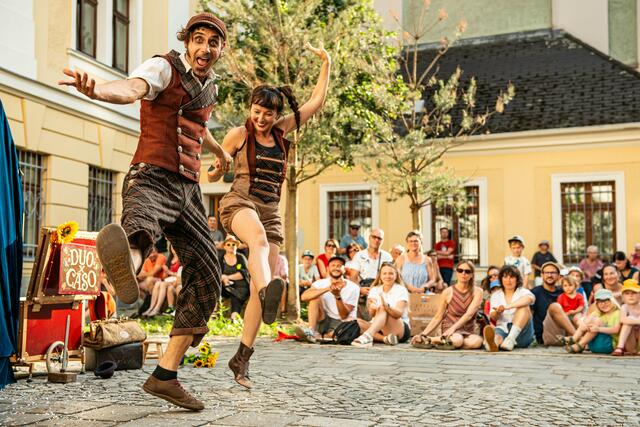 Dieses Jahr beeindruckten die Straßenkünstlerinnen und Straßenkünstler insgesamt 220.000 Besucherinnen und Besucher an drei Festivaltagen. | Foto: Hermann Erber