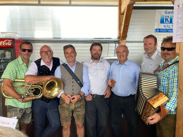 Gerald Grebenjak (2. vo li), Markus Lakounigg (3. vo li), Michael Dreier (4. vo li), Valentin Blaschitz (5. vo li), Bernhard Zeiner (6. vo li)
