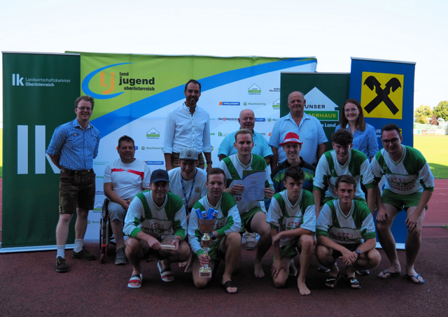 Mit dem Sieg im Fußball gingen die Landjugendlichen aus Arnreit nach Hause. | Foto: Landjugend Oberösterreich