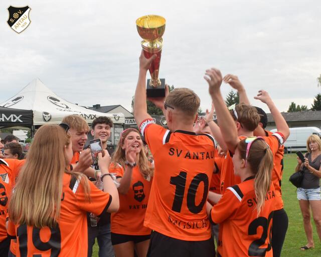 Am Samstag wurde bei einem spannenden Turnier in Antau fleißig "gewuzzelt". | Foto: SV Antau / Daniel Ollram