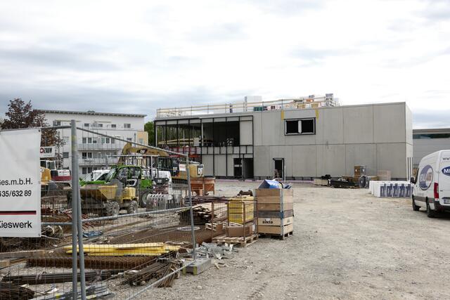 Die Mäci-Baustelle.
