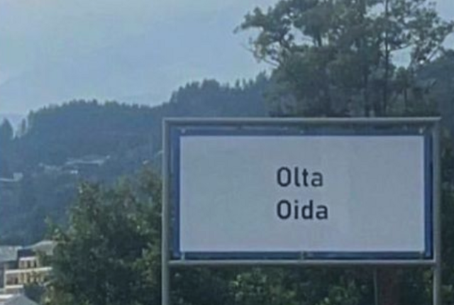 Die Ortstafel in Millstatt. | Foto: Privat