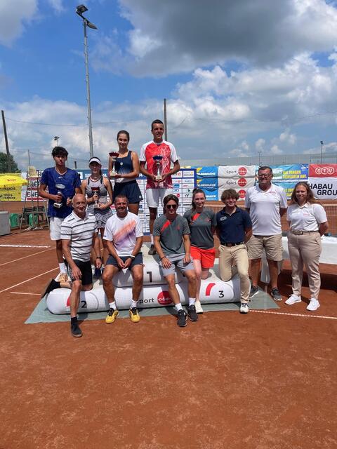 Das ITF J60 Weisskirchen bot eine Woche lang spannende Matches, beeindruckende Leistungen und große Emotionen. Könender Abschluss war die Siegerehrung der jungen Tennis-Talente. | Foto: Hipfl