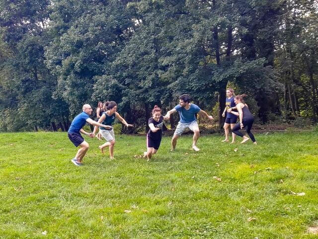 Abfangen im Team - ein Riesenspaß | Foto: Martin Holler, KWSV