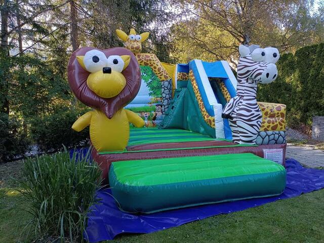 Im Kinderbereich gibt es Hüpfburg und Co. | Foto: Luki‘s Hüpfburgen und Kinderanimation