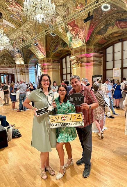 Anna, Katharina und Martin Schwertführer. | Foto: Gaby Schlager