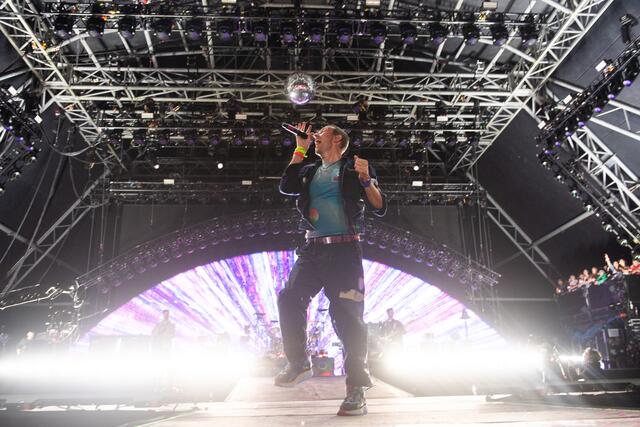 Mit vier Shows Ende August zählt Coldplay zu den Musikhighlights des Jahres in Wien. | Foto: Justin Ng / Action Press / picturedesk.com