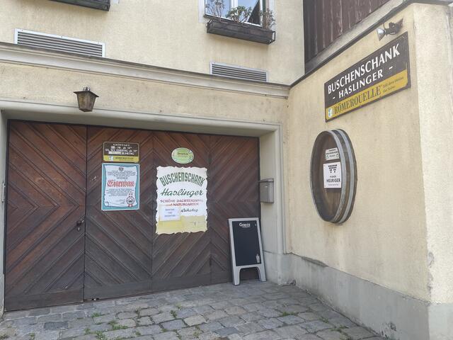 Der Buschenschank Haslinger befindet sich in der Agnesgasse 3 in Döbling. | Foto: Nieschalk/MeinBezirk