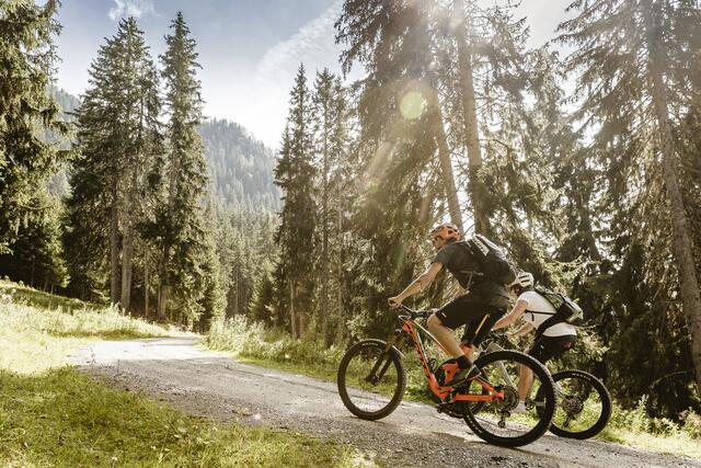 Die perfekte Kombination für Radfahrer und Wanderer im Tiroler Oberland! | Foto: Rudi Wyhlidal/TVB Tiroler Oberland