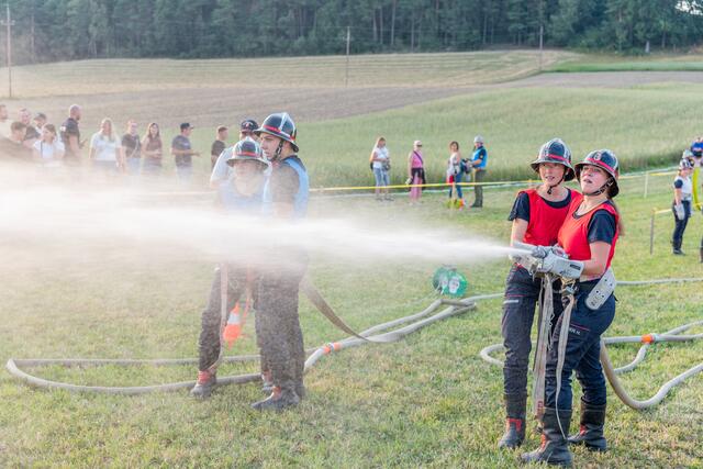 Die Bewerbsgruppen kämpften um den Sieg. | Foto: Pressestelle BFK UU | Prokesch
