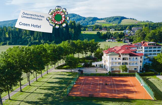 Das Hotel in St. Lorenz hat das Österreichische Umweltzeichen erhalten.  | Foto: Hotel Eichingerbauer