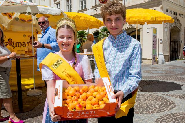 Das Marillenprinzenpaar | Foto: Jürgen Übl