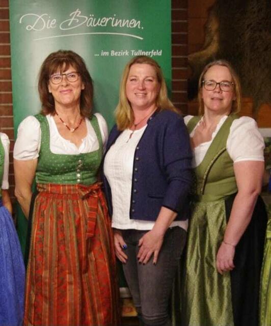 Erika Berger, Katja Breithut und Magda Wittmann. | Foto: Die Bäuerinnen