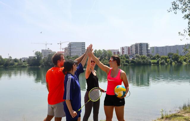 Sommerspiele finden nicht nur bei dem Olympia in Paris statt, sondern auch in der Donaustadt. Am Samstag, 3. August, können verschiedenste Sportarten ausprobiert werden. | Foto: GB*