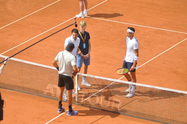 Achtelfinale Berrettini. | Foto: Kogler