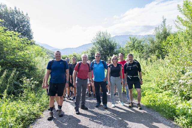 Die SPÖ lud zum gemeinsamen Wandertag in Bruck and der Mur. | Foto: Fotonovo