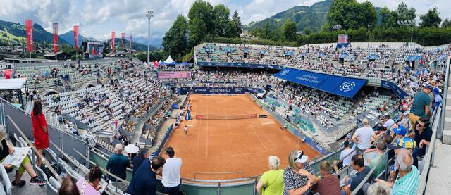 Center Court am Mittwoch. | Foto: Kogler