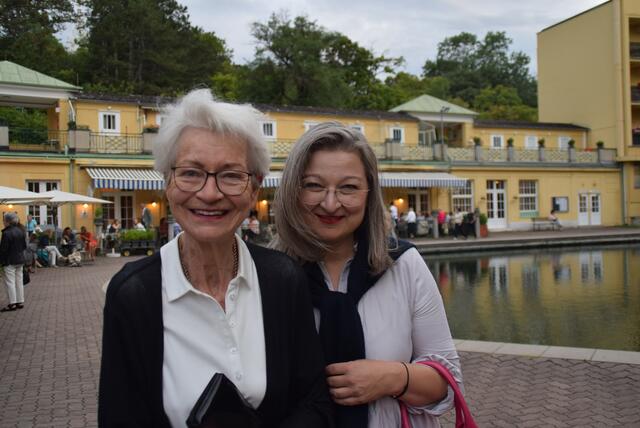 Christine Oberzaucher und Gertraud Auinger-Oberzaucher | Foto: Thermalbad Vöslau und Weber