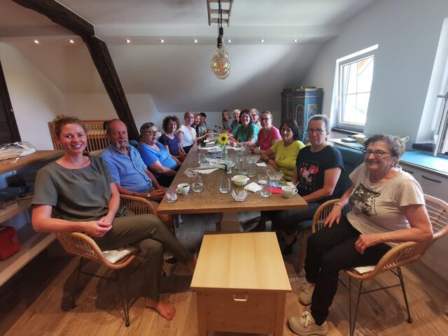 Mahlzeit! Bild mit den Teilnehmerinnen und Teilnehmern des Workshops | Foto: Landentwicklung Steiermark