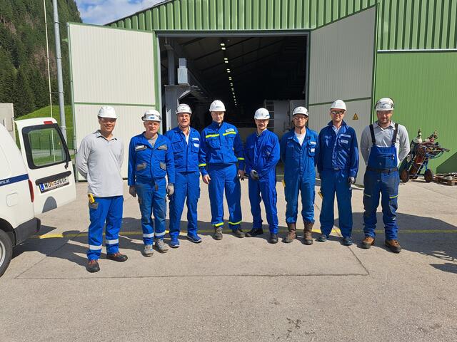 Besuch in Gruben von Jan Udržal, Sekretär des Sonderbeauftragten für Energiesicherheit im Außenministerium der Tschechischen Republik | Foto: TAL