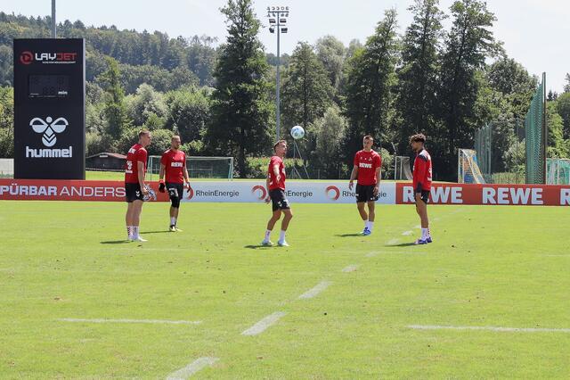 Die Spieler des 1. FC Köln fanden in der Region Bad Waltersdorf optimale Trainingsbedingungen vor. | Foto: Alfred Mayer