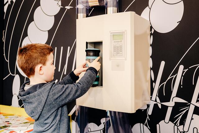 Die Rohrpost war eine der beliebtesten Stationen der Ausstellung. | Foto: busyshutters