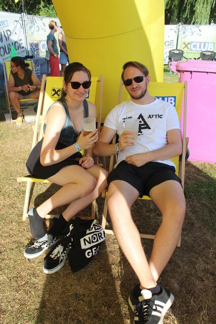 Vanessa Lehner und Thomas Baumgartner sind "The Attic"-Fans. | Foto: Vanessa Huber