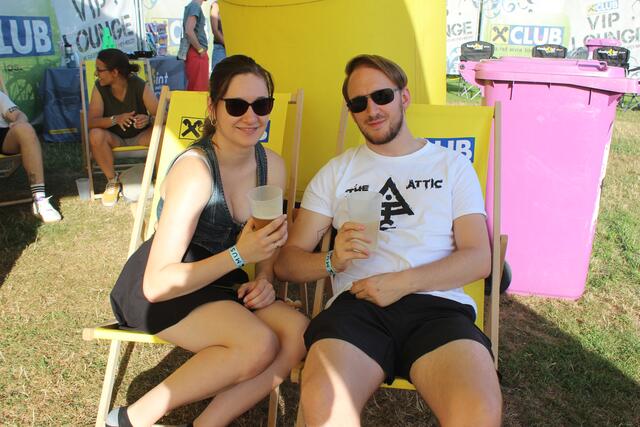 Vanessa Lehner und Thomas Baumgartner sind "The Attic"-Fans. | Foto: Vanessa Huber