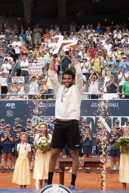 Hoch die Gams: Matteo Berrettini, der frühere Weltranglisten-Sechste (2022) 