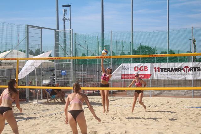 Angriff 2 Lea Oberkofler | Foto: Volleyboi Zell am See