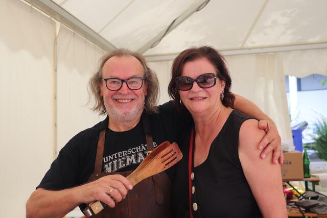 Karl Huderz mit Gattin GK Almuth Huderz-Thümel | Foto: Edith Ertl