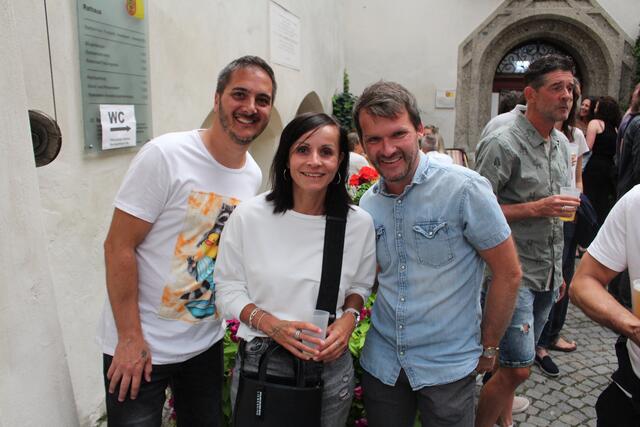 Martin, Barbara und André