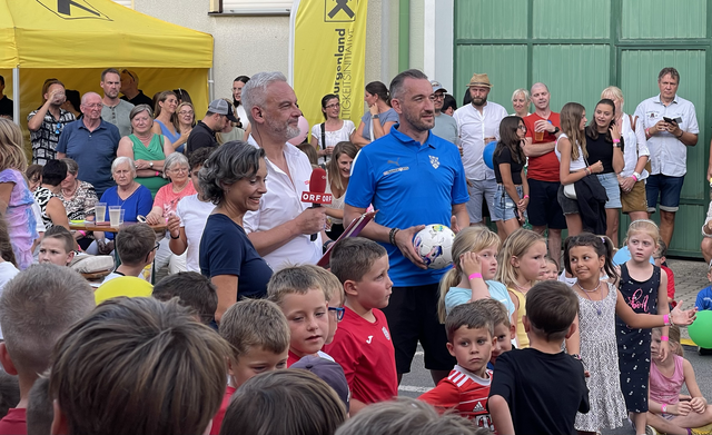 Das Sportler Dorffest bezog auch das ORF Sommerfest mit ein. | Foto: Lia Schuster
