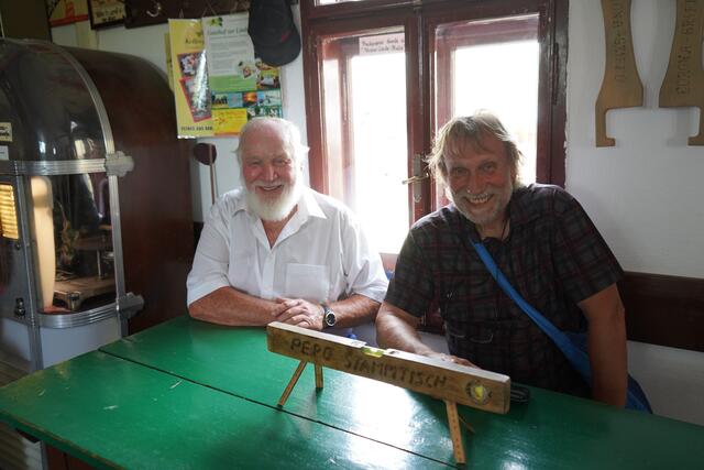 Bepo und Norbert aus dem Innviertel kennen sich aus Uganda | Foto: Andrea Glatzer