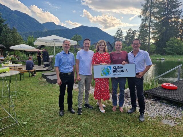 Robert Druml, Christian Enzi, Astrid Ebenwaldner, Christian Salmhofer und Ronny Rull (von links) | Foto: ÖVP Club