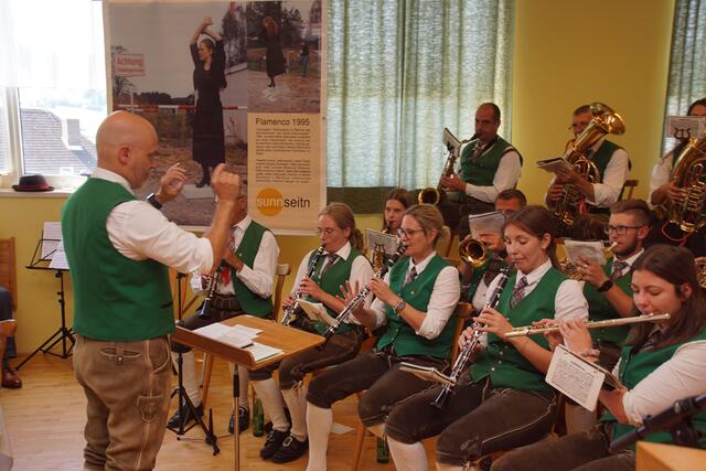 Musikalisch begleitet wurde die Festsitzung von der Musikkapelle Julbach. | Foto: Helmut Eder