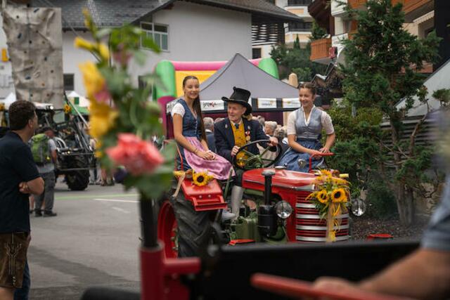 Einzug beim Paznauner Markttag. | Foto: TVB Paznaun – Ischgl