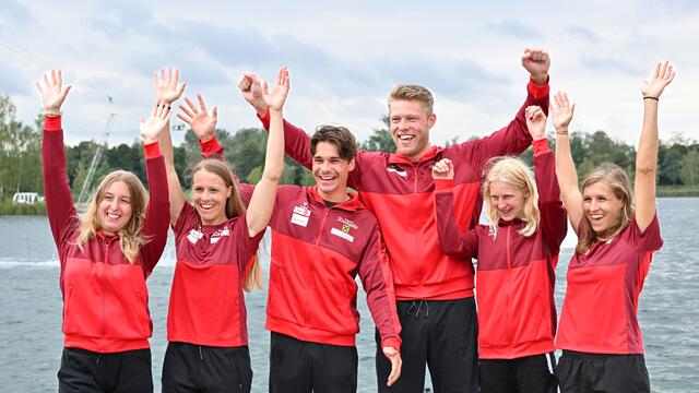 Doppelsieg im Doppelpack beim Wasserski Heimspektakel | Foto: Peter Schrack