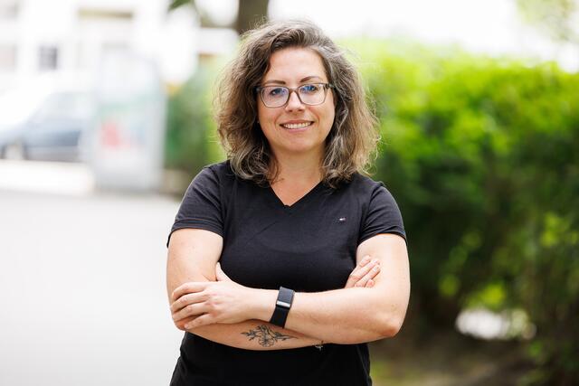 Auch Katharina Graber, Wirtschaftskammer Wien-Bezirksobfrau von Floridsdorf, sieht den Branchenmix streckenweise nicht zu hundert Prozent gegeben. | Foto: Wieser