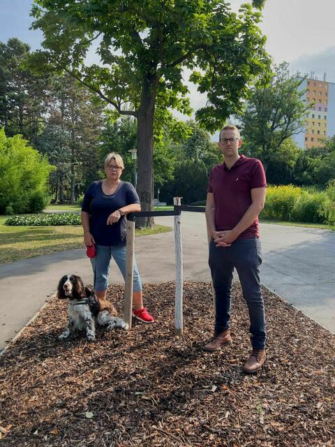 Die Vandalen wissen offenbar nicht, dass Bäume diese am Leben erhalten. | Foto: Stadtgemeinde Schwechat