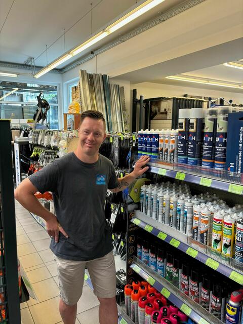 Alexander Radin verstärkt seit Anfang des Jahres das Team von Würth-Hochenburger in Spittal. | Foto: Lebenshilfe Kärnten