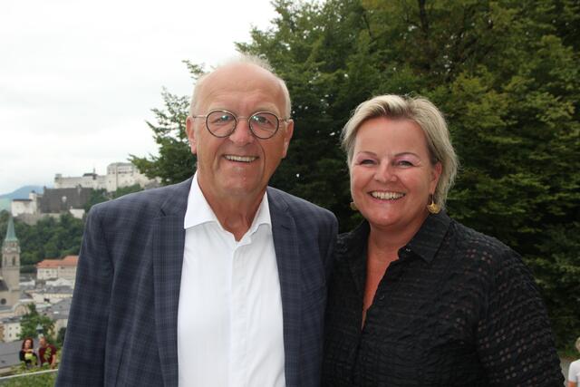 Beim IV Empfang 2024: Josef Aichinger mit  | Foto: Martin Schöndorfer, 2024