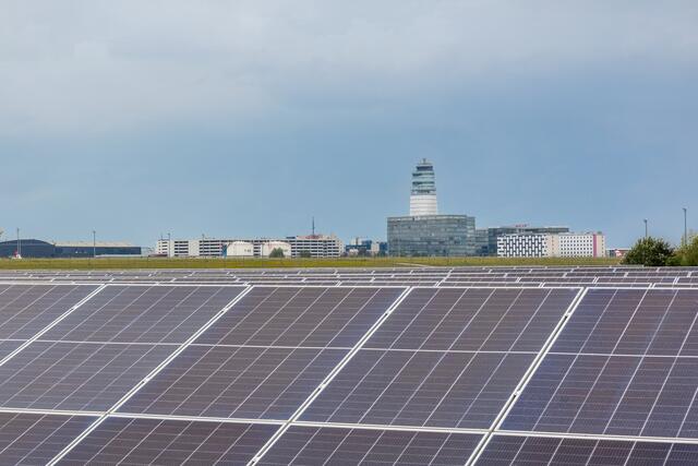 Der Flughafen Wien setzt auf die Kraft der Sonne mit einer Erweiterung der Fotovoltaikanlage | Foto: Flughafen Wien