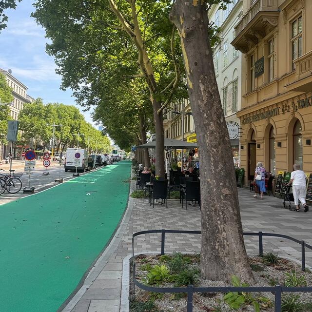 Der Umbau der Praterstraße geht in die finale Phase. | Foto: BV 2